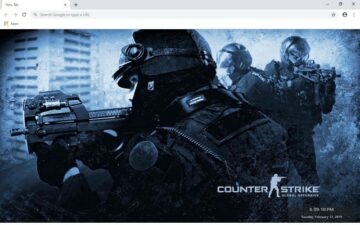 Counter Strike CS GO New Tab