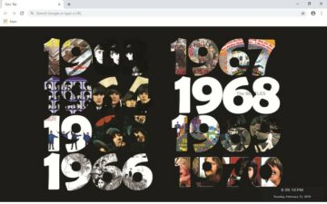 The Beatles New Tab & Wallpapers Collection