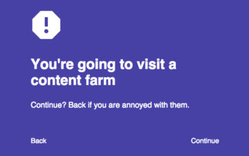 Content Farm Blocker