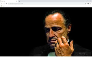 The Godfather Series New Tab Theme