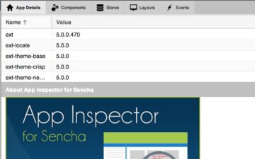 App Inspector for Sencha™
