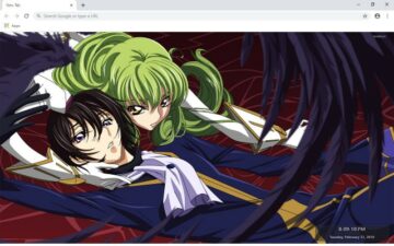 Code Geass New Tab & Wallpapers Collection