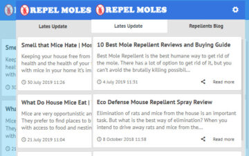 Repel Moles - Latest Blog News Update
