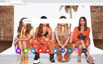 Little Mix New Tab Page HD Singer Themes