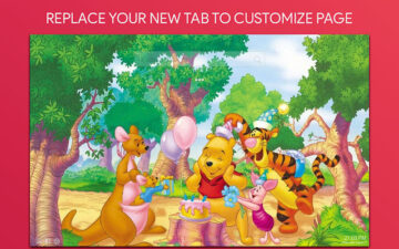 Winnie The Pooh Wallpaper HD Custom New Tab