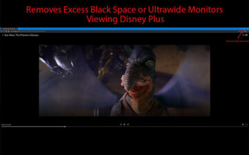 Disney Plus Ultrawide Fullscreen Support