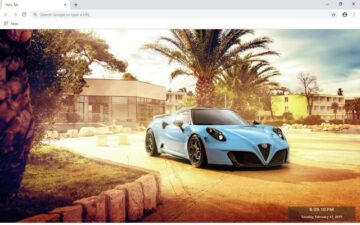 Alfa Romeo 4C New Tab & Wallpapers Collection