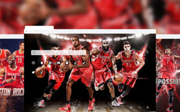 Houston Rockets NBA Basketball HD Theme