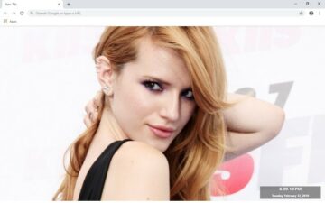 Bella Thorne New Tab & Wallpapers Collection