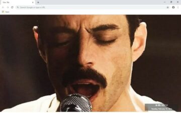 Bohemian Rhapsody New Tab Theme