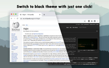 Dark Theme for Chrome