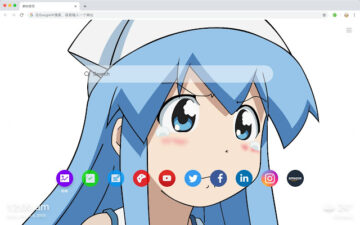 THE SQUID GIRL New Tab,Wallpapers HD