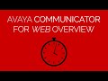 Avaya Communicator for Web