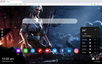 The Witcher 3 Games New Tabs HD Themes