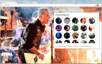 Metallica Wallpaper Custom Rock Music New Tab