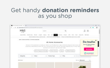 easyfundraising Donation Reminder