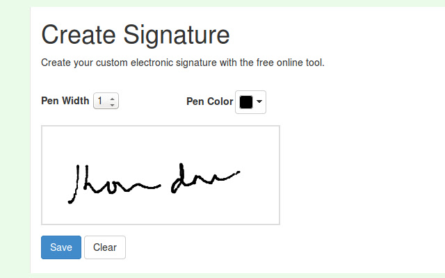 create signature online for pdf