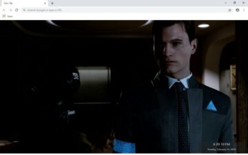 Detroit: Become Human New Tab Theme