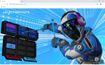 Electronauts New Tab & Wallpapers Collection