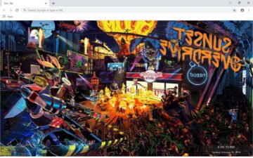 Sunset Overdrive New Tab