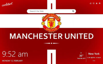 Manchester United HD Wallpapers New Tab Theme