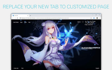 Re Zero Wallpapers HD Custom Re Anime New Tab
